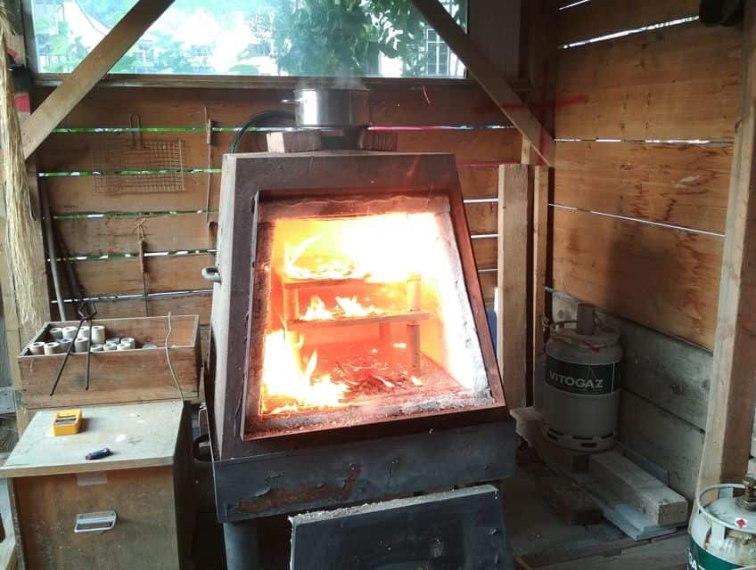 Raku Firing Kiln