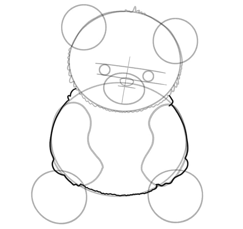 Teddy Bear Drawing 10