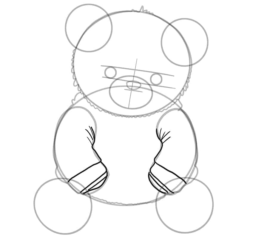 Teddy Bear Drawing 11