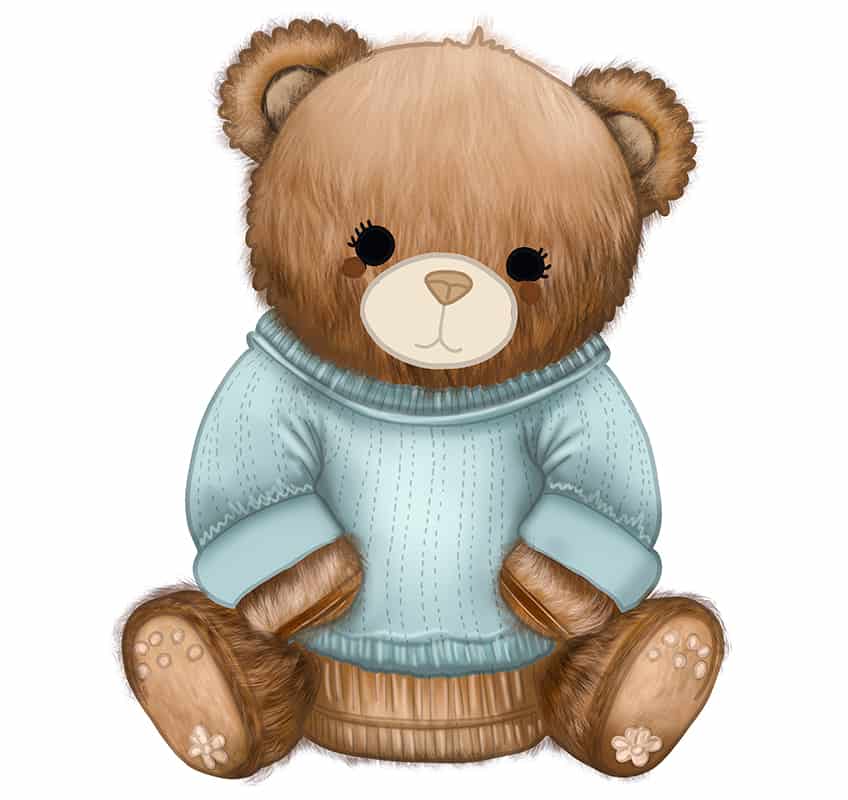 Teddy Bear Drawing 25