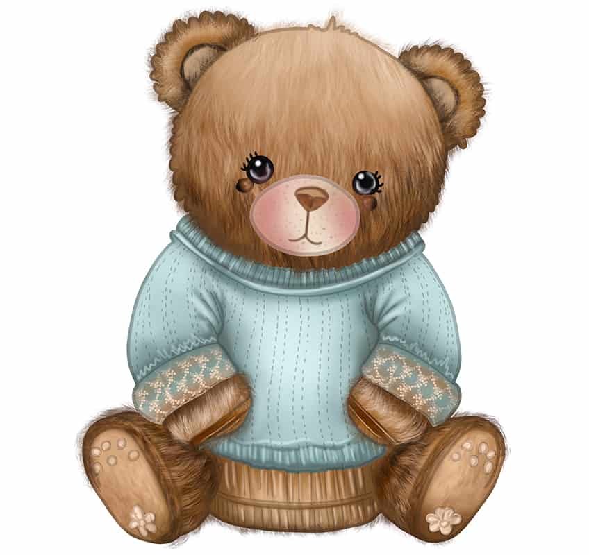Teddy Bear Drawing 27