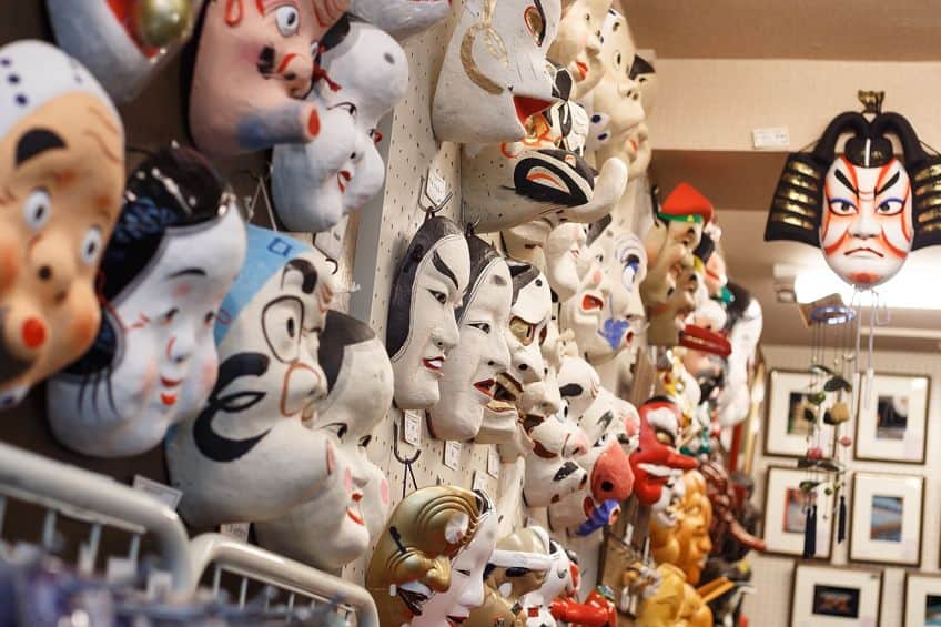 Types of Japanese Masks