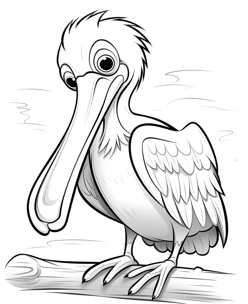 cute animal coloring page 35