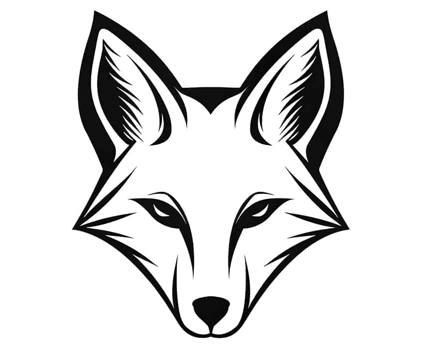 fox coloring page 15