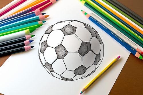 Soccer Coloring Pages - Dive into the World of Soccer Printables