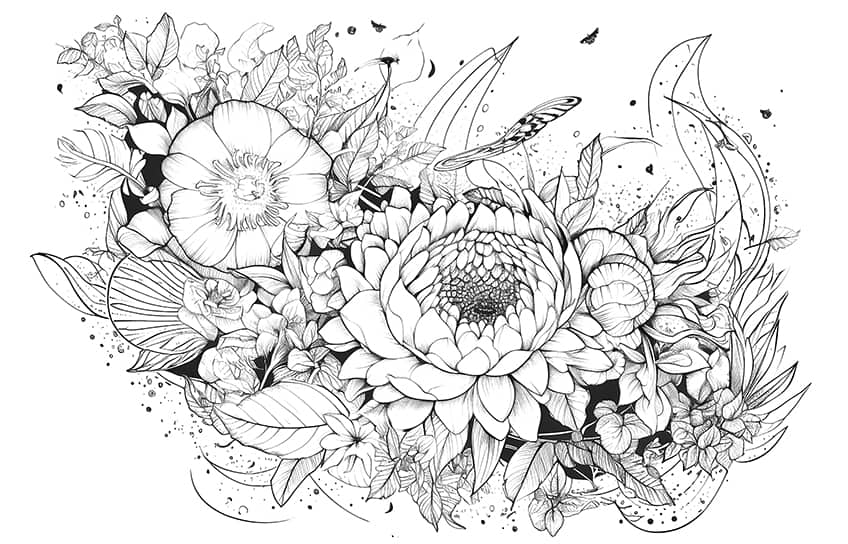 summer coloring page 10