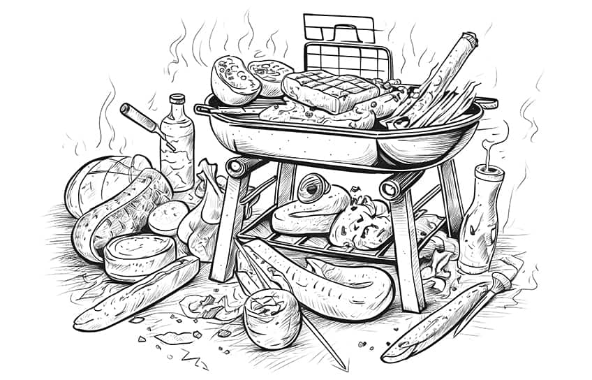 summer coloring page 12