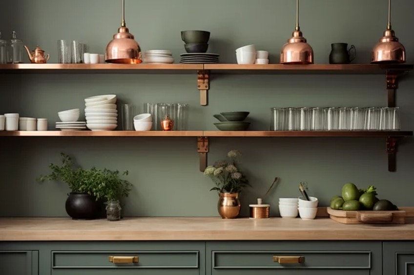 Copper Colors That Go with Olive Green