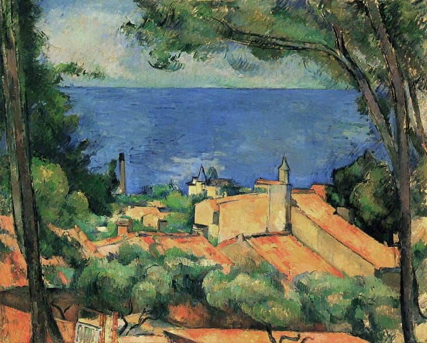 Impressionist Mont Sainte Victoire Analysis