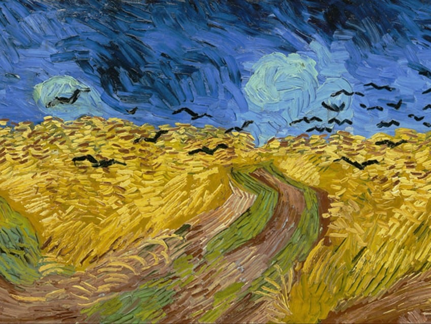 Subject Matter in Wheatfield with Crows Analysis