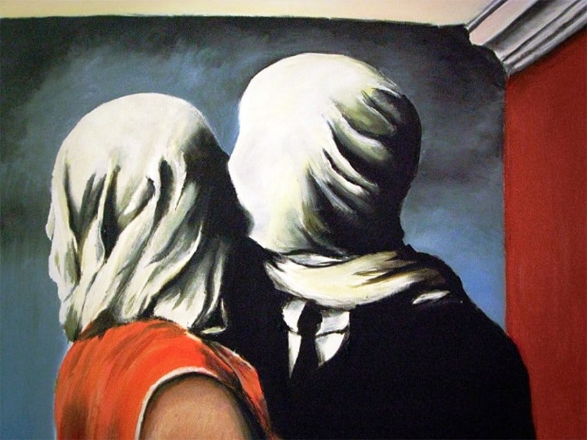 The Lovers Painting