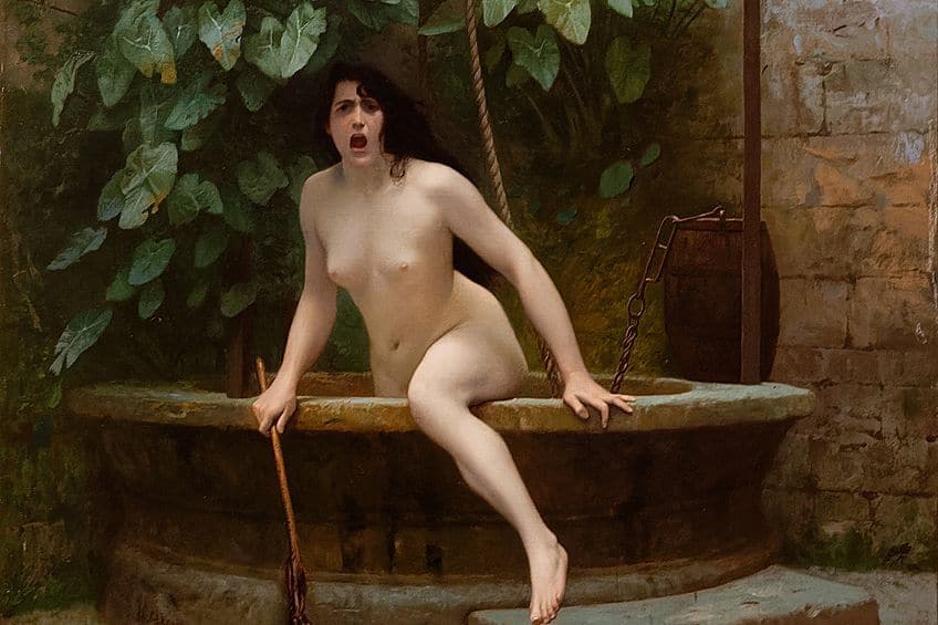 Truth Coming Out Her Well by Jean Leon Gerome