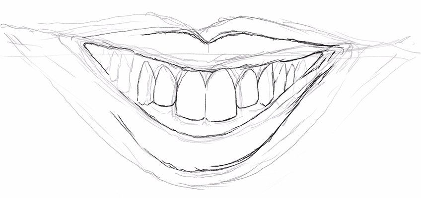 tooth drawing 08
