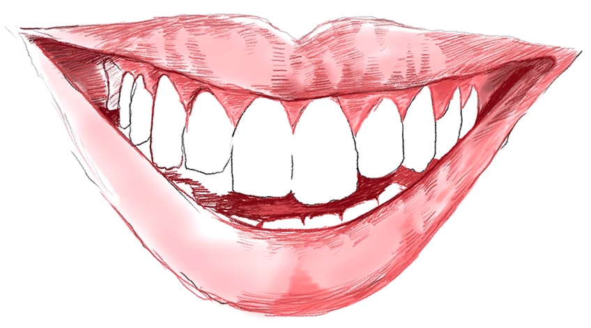 tooth drawing 20