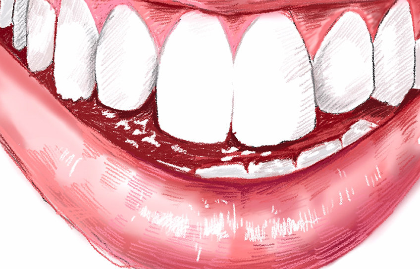 tooth drawing 27