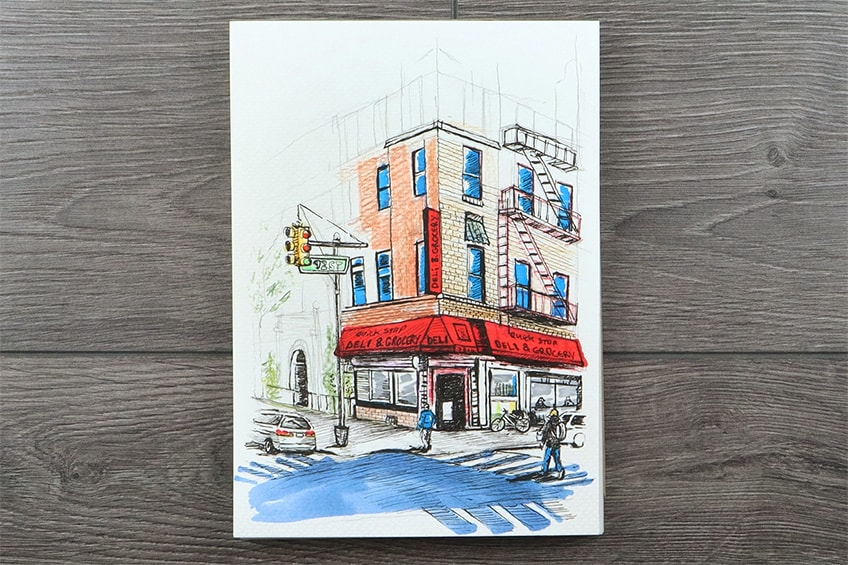 urban sketching for beginners