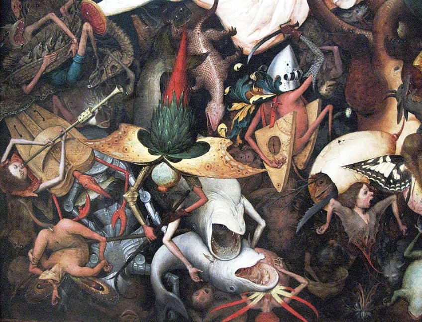 Color in the Fall of the Rebel Angels Analysis