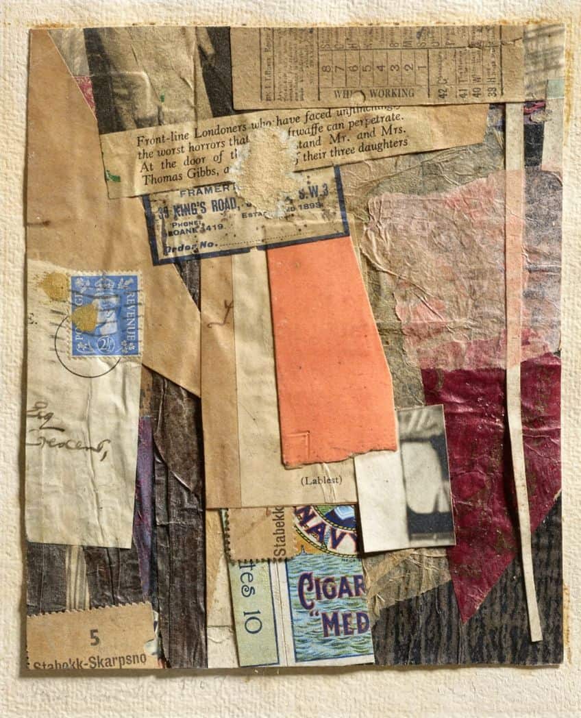 Famous Kurt Schwitters Artwork