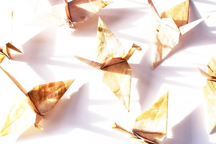 Traditional Origami Paper Folding in Korea