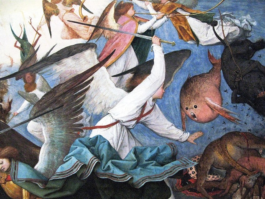 Line in the Fall of the Rebel Angels Analysis