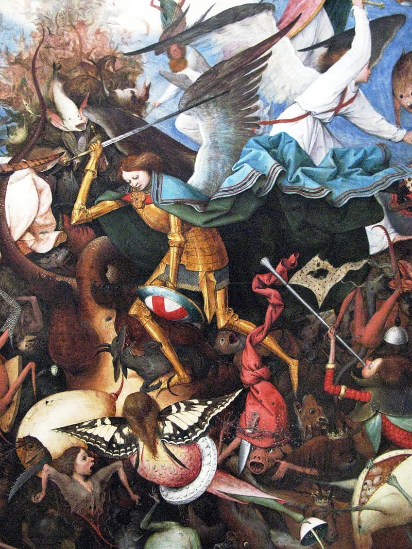 Space in the Fall of the Rebel Angels Analysis