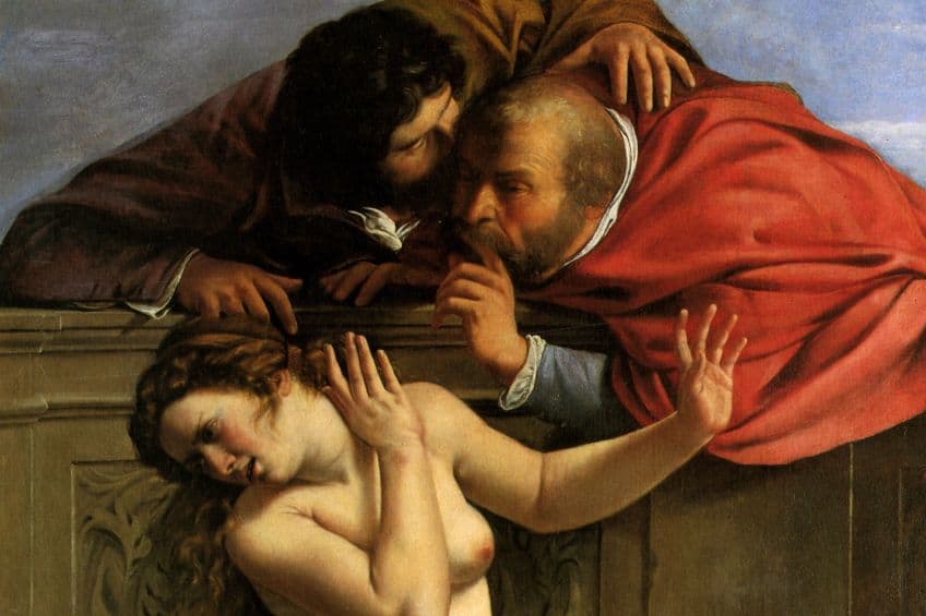 Susanna and the Elders by Artemisia Gentileschi