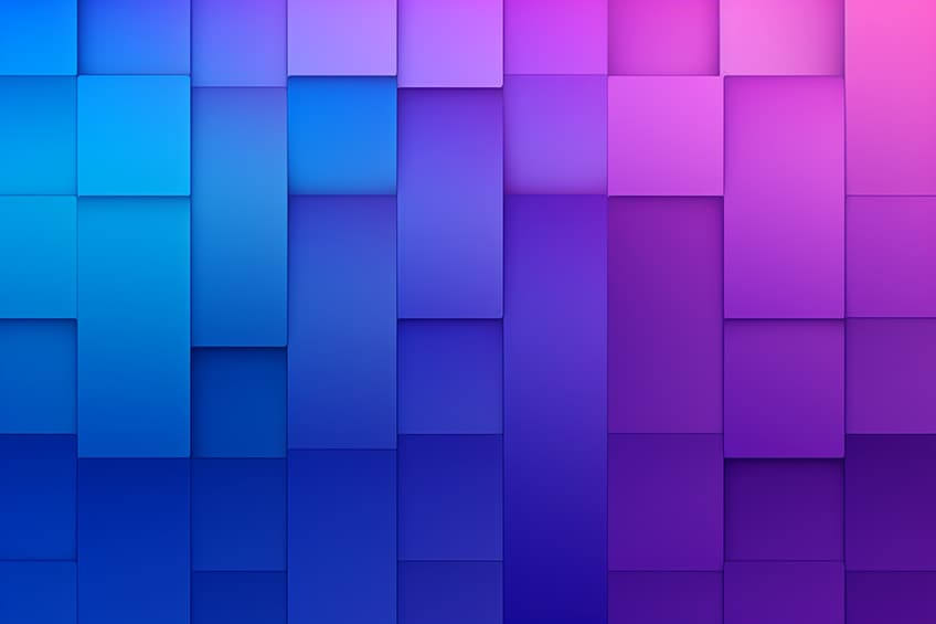 what does purple and blue make