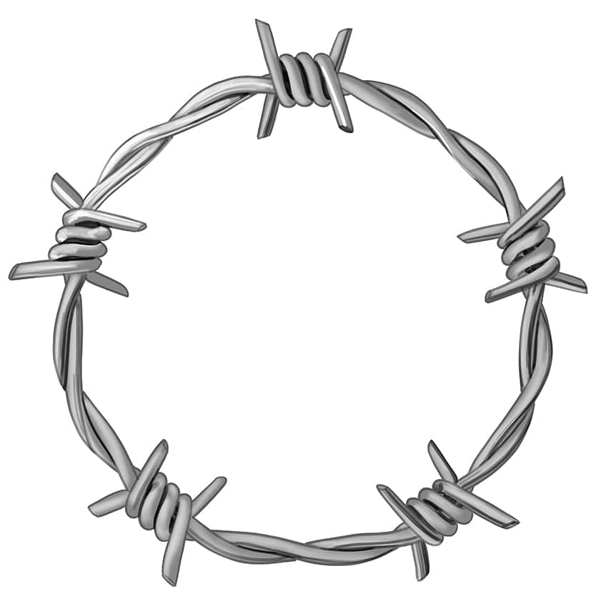 Barbed Wire Drawing 10