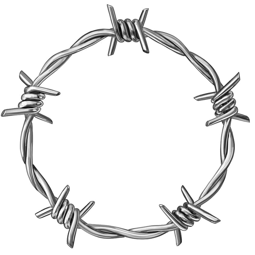 Barbed Wire Drawing 12