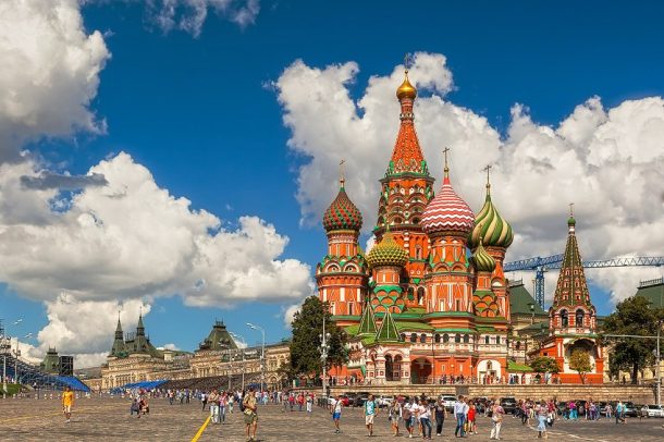 St. Basil's Cathedral in Moscow - Famous Cathedral of Moscow