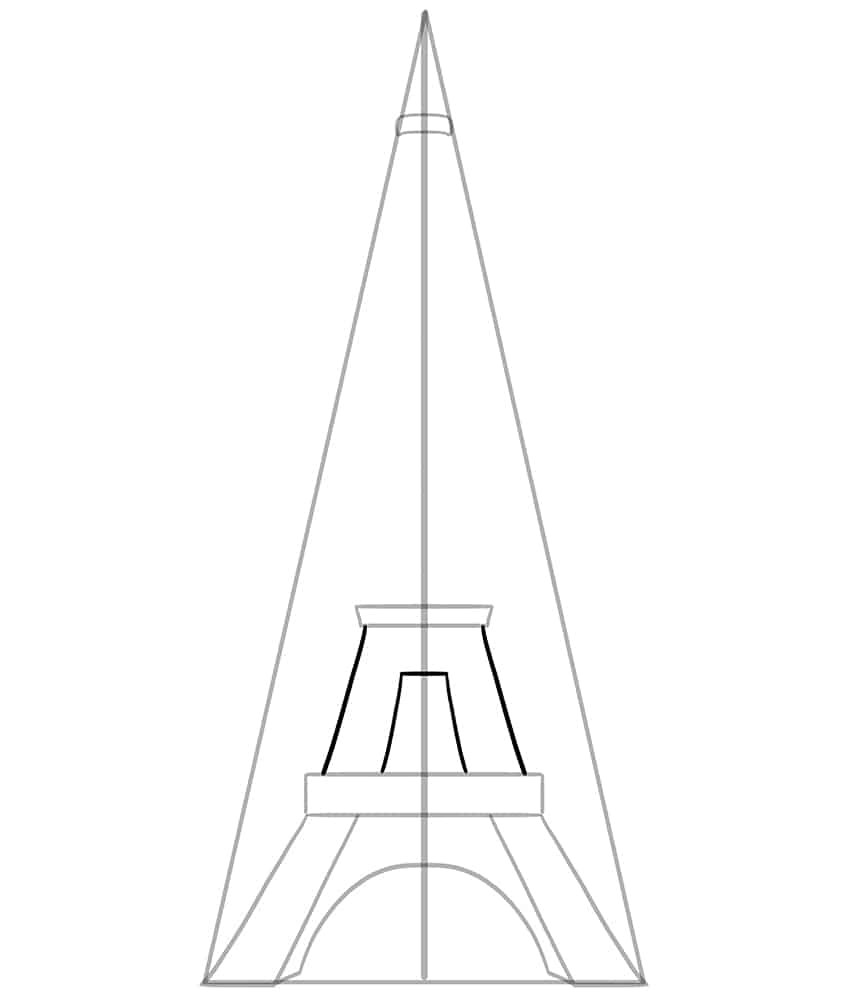 Eiffel Tower Drawing 05