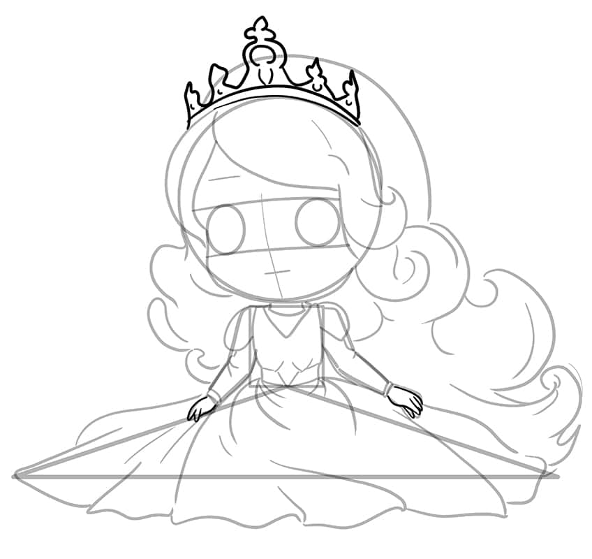 How to Draw a Cartoon Princess - Really Easy Drawing Tutorial | Princess  cartoon, Easy drawings, Drawings