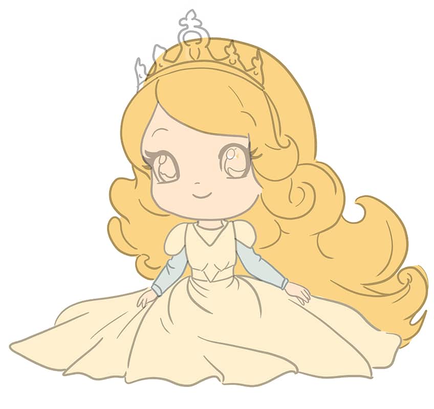 Princess Drawing 15