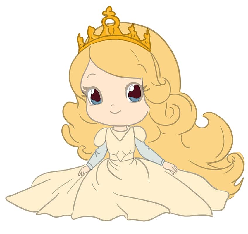 Princess Drawing 16