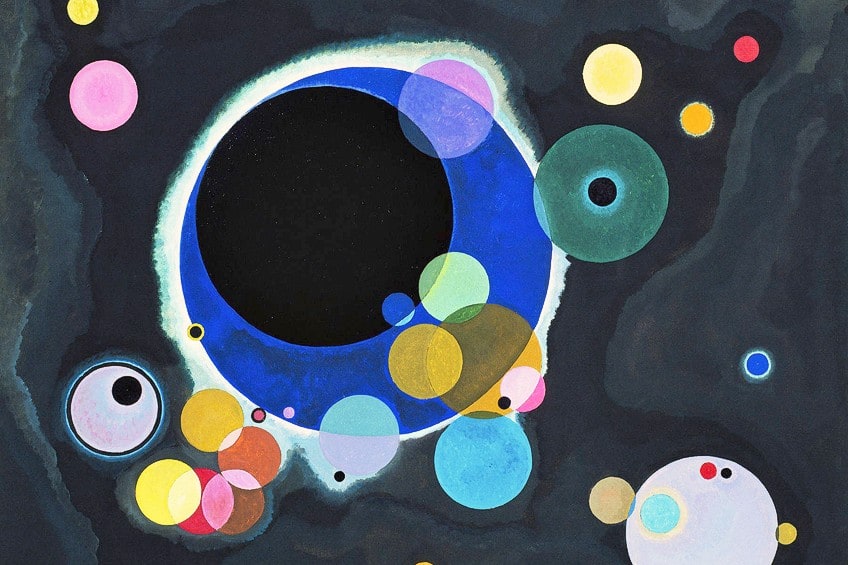 Several Circles by Wassily Kandinsky