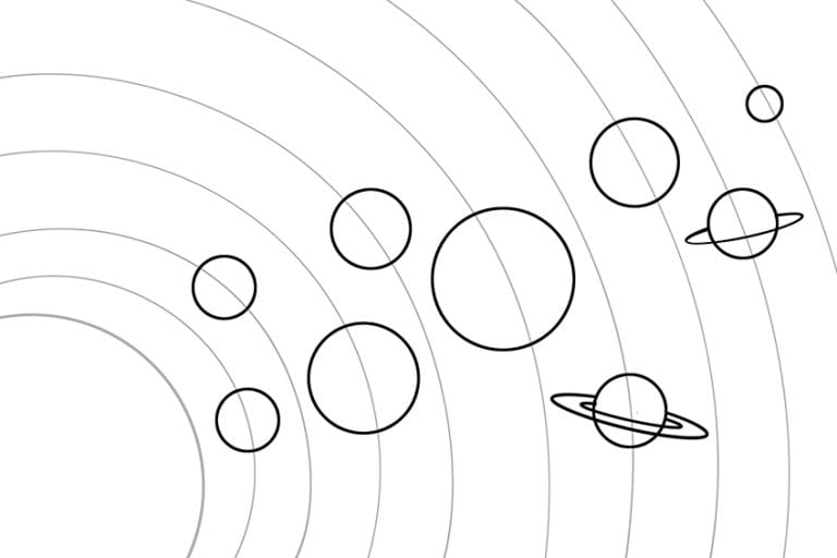How to Draw the Solar System - Sketching Cosmic Creations