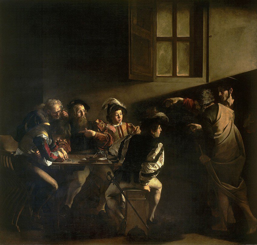 The Call of Matthew Painting