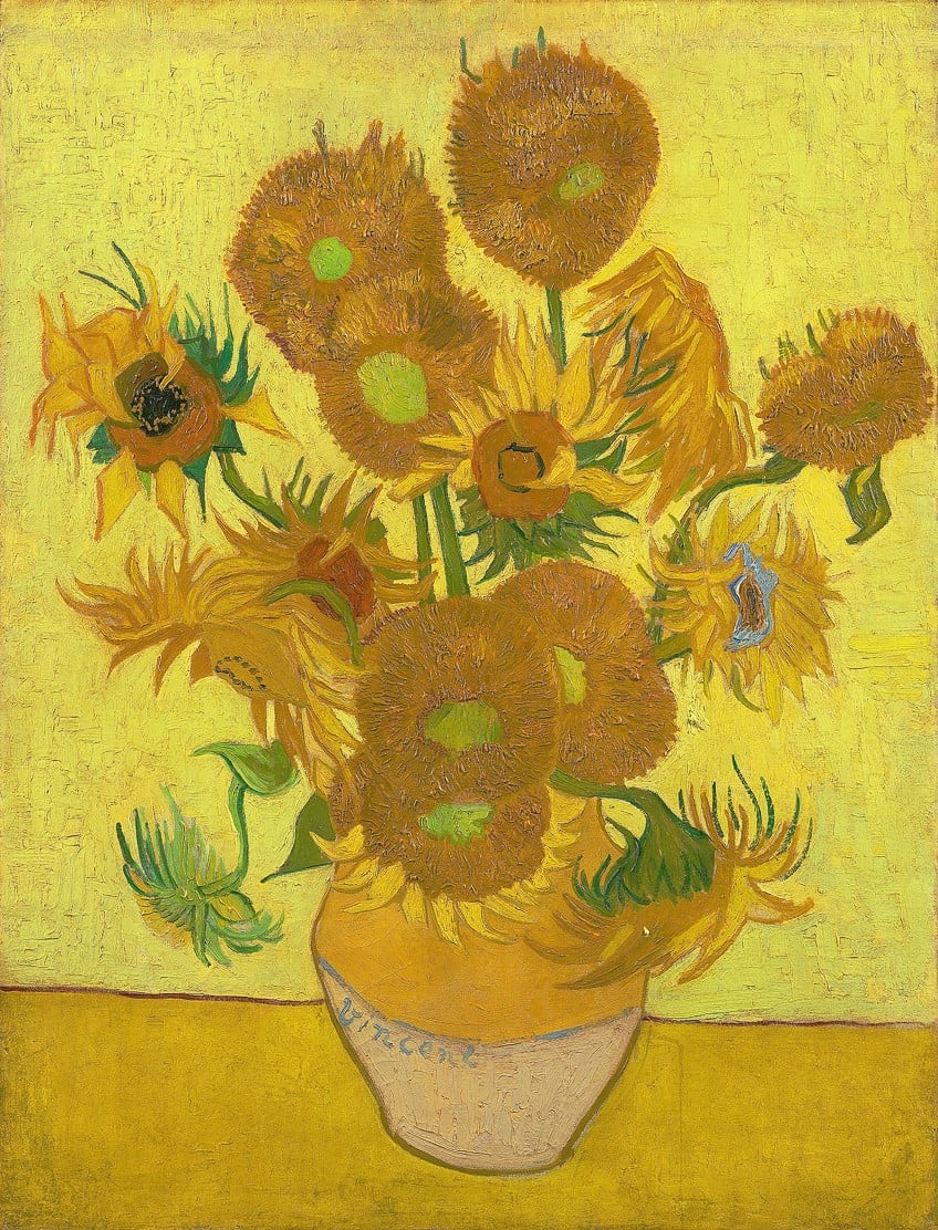 Van Gogh Painting Technique in Still Lifes