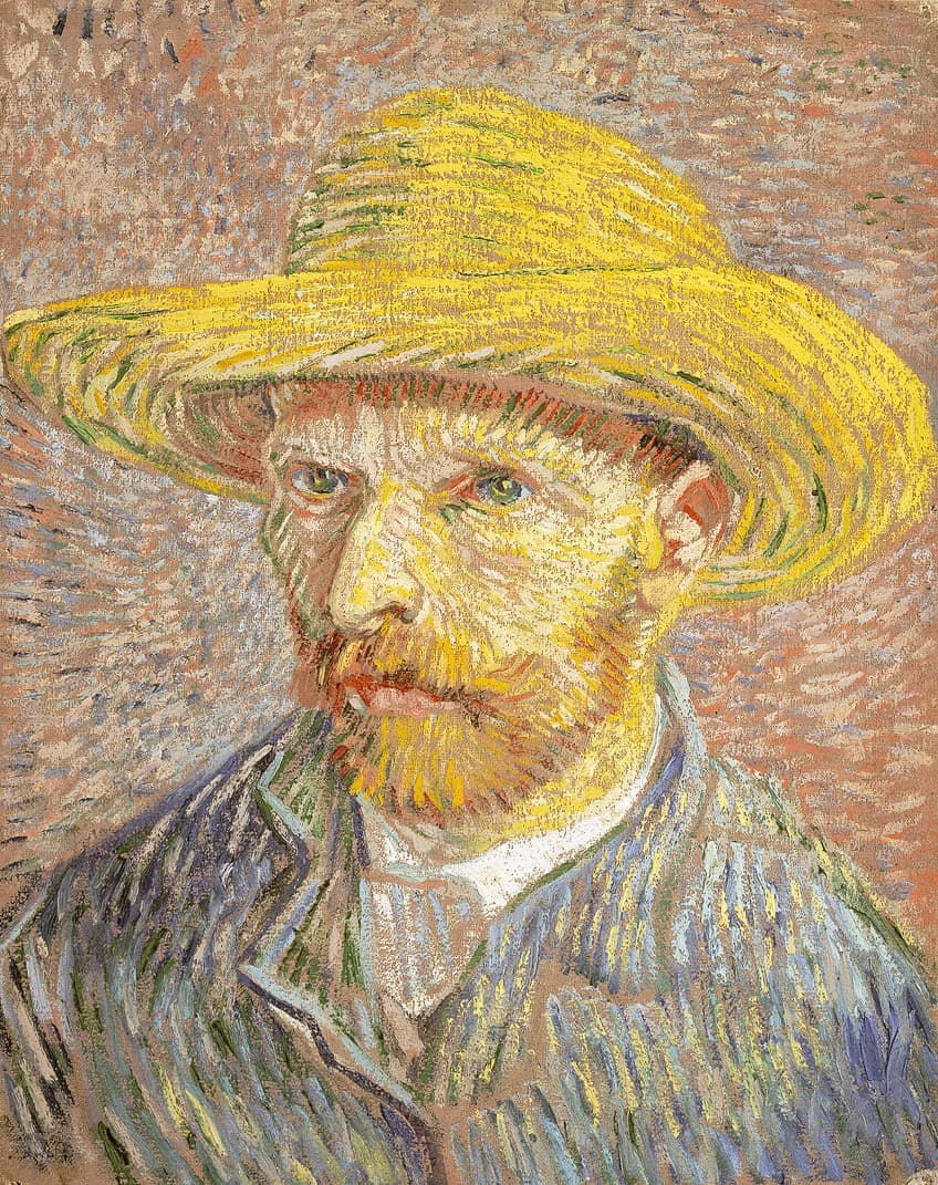 Van Gogh Style of Painting in Portraits