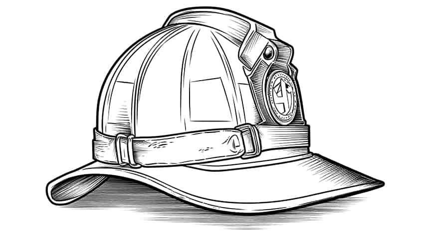 firefighter coloring page 10