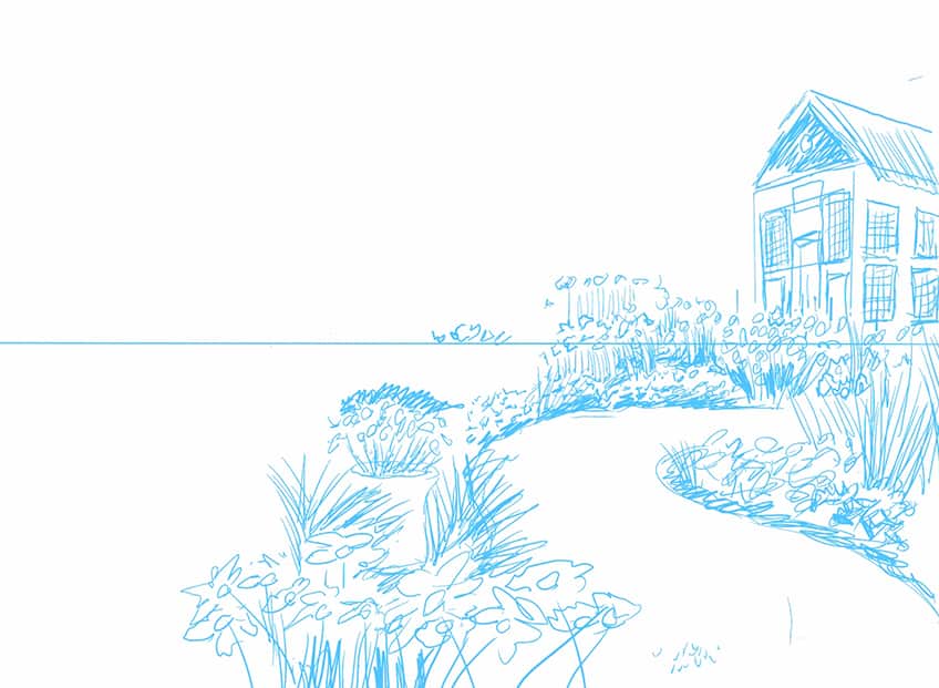 garden drawing 03