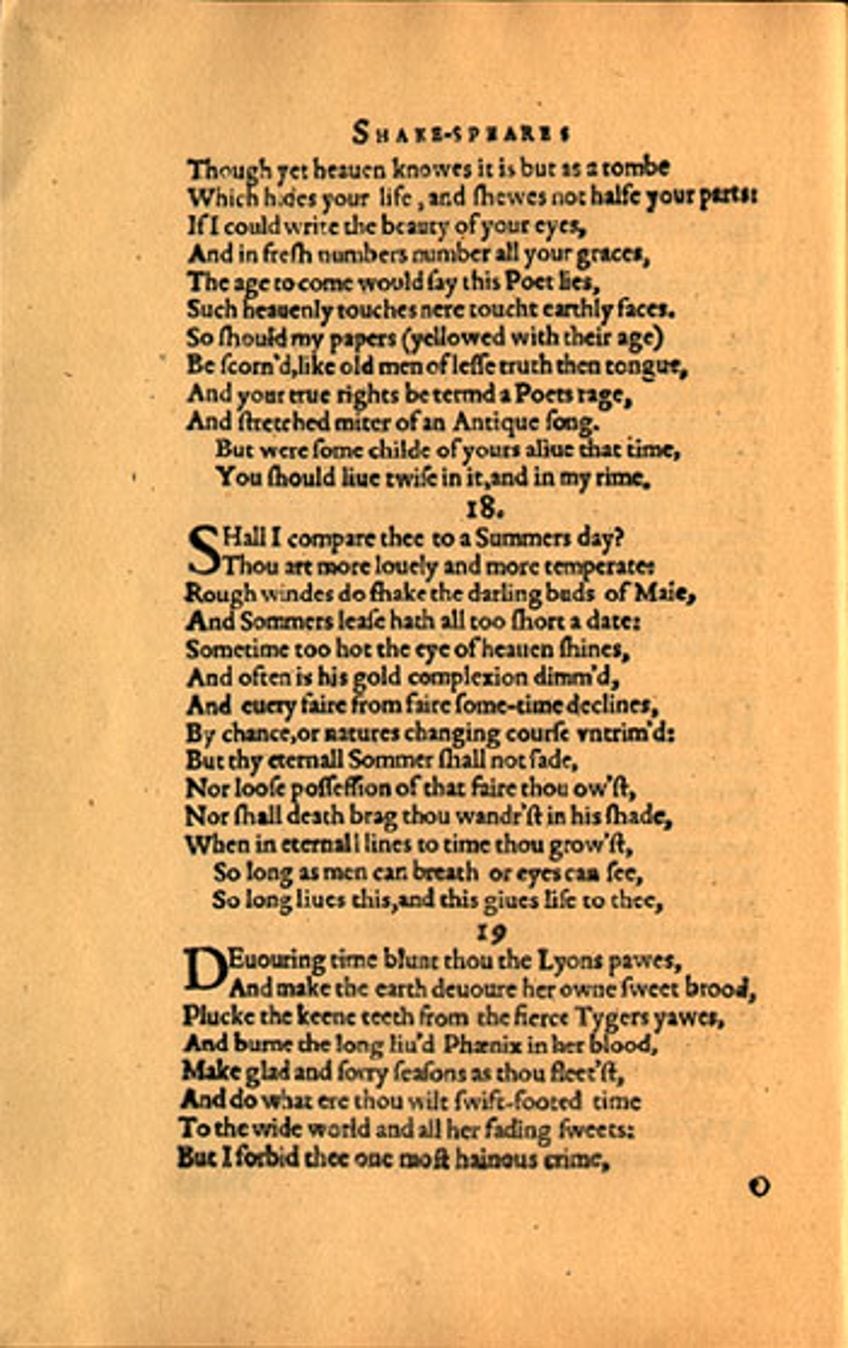 Characteristics of Sonnets