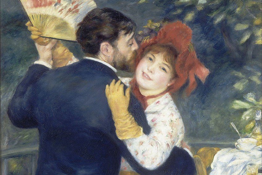 Dance in the Country by Jean Pierre August Renoir