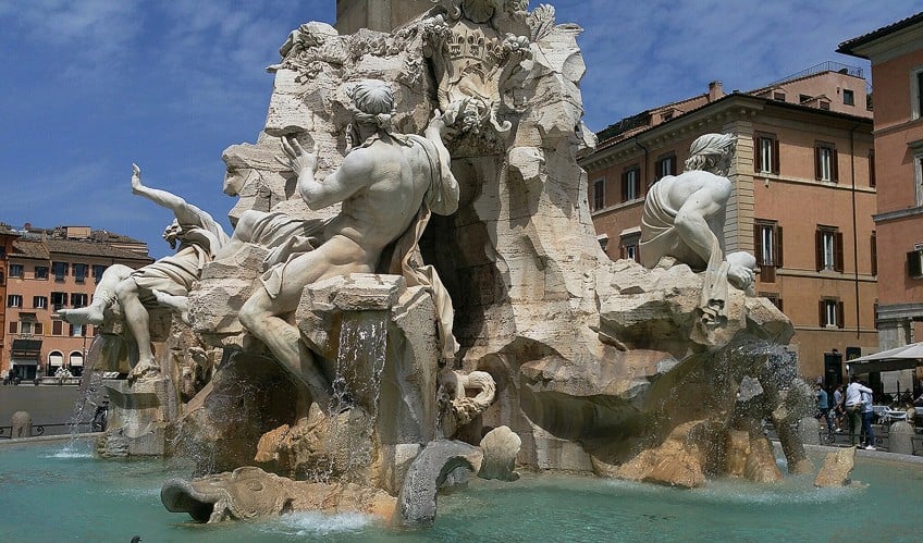 Fontana Dei Quatro Fiumi