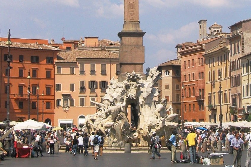 Fountain of the Four Rivers by Gian Lorenzo Bernini