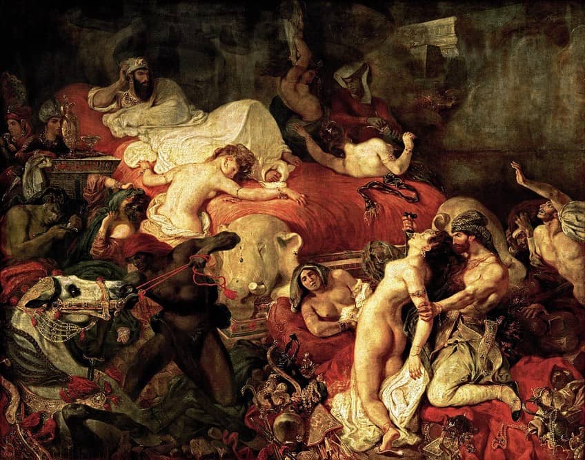 Where Is The Death of Sardanapalus by Eugène Delacroix