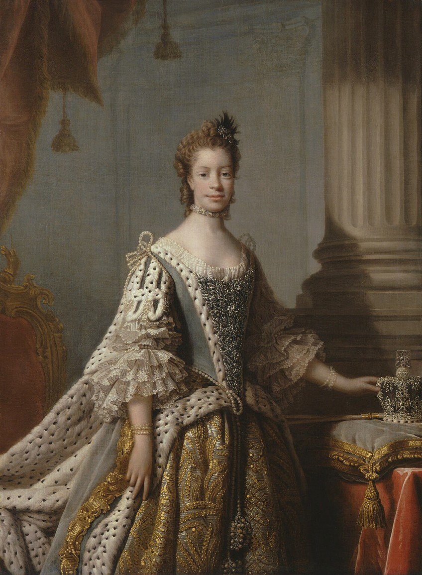 Other Queen Charlotte Paintings by Allan Ramsay