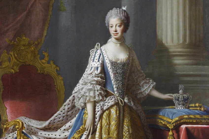 Queen Charlotte Painting by Allan Ramsay