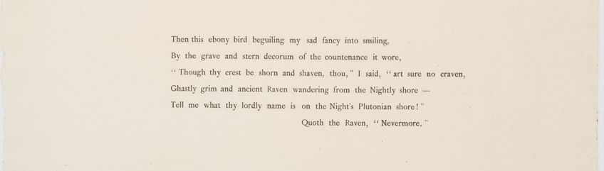 The Raven Poem Meaning Stanza Eight