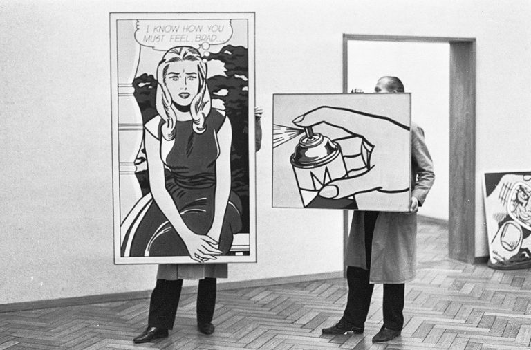 "Drowning Girl" by Roy Lichtenstein Discover the Pop Art Piece